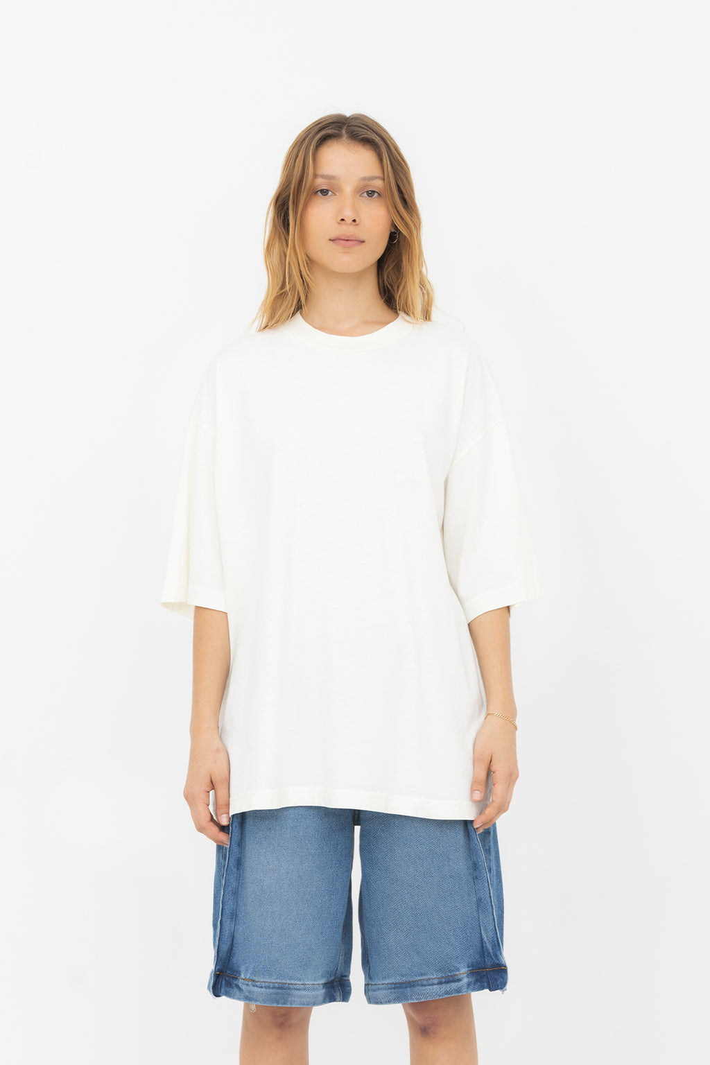 The Block T-Shirt | Cream