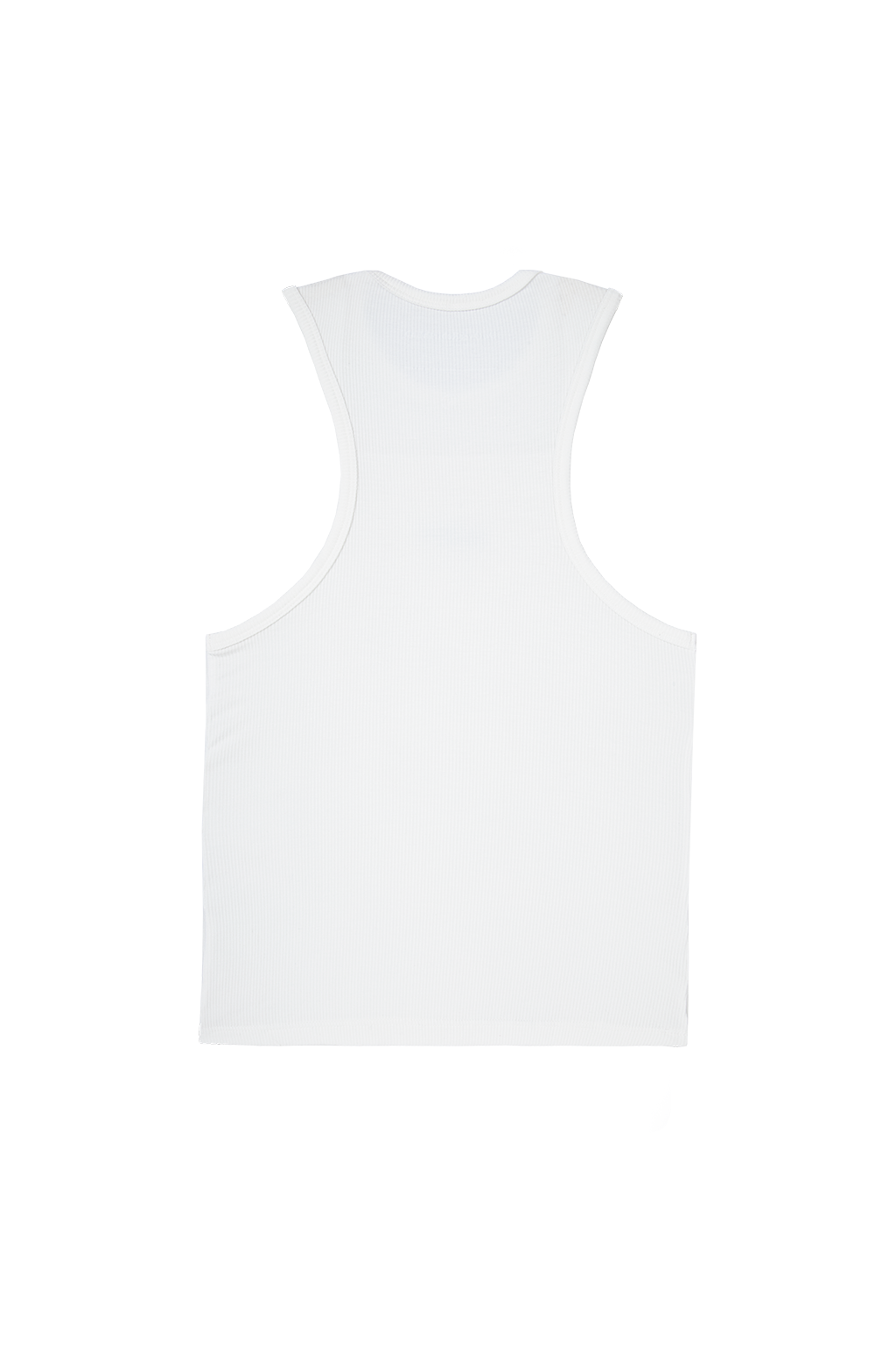 White Monogram Tank Top | Mujer