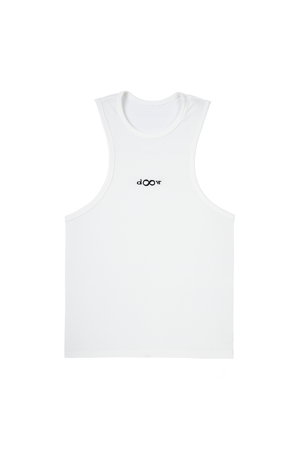 White Monogram Tank Top | Mujer