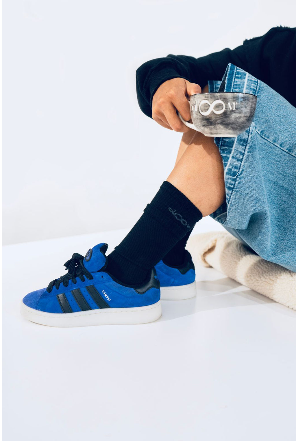 ‘Monogram’ Socks